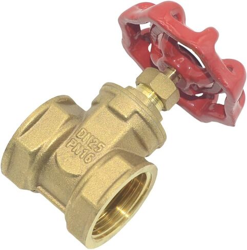 DAN SPEED NPT Brass Heavy Duty Gate Valve, Heavy Duty Female Thread Manual Rotary Sluice Valve (1 inch) in Saudi Arabia