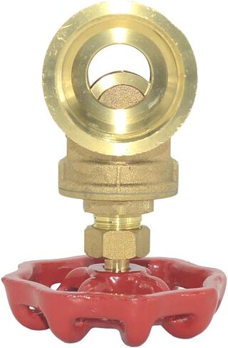 DAN SPEED NPT Brass Heavy Duty Gate Valve, Heavy Duty Female Thread Manual Rotary Sluice Valve (1 inch) in Saudi Arabia