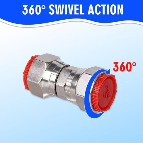 JIC 304 Stainless Steel Female Swivel Union, 3/4“ Female x 3/4" Female in Saudi Arabia