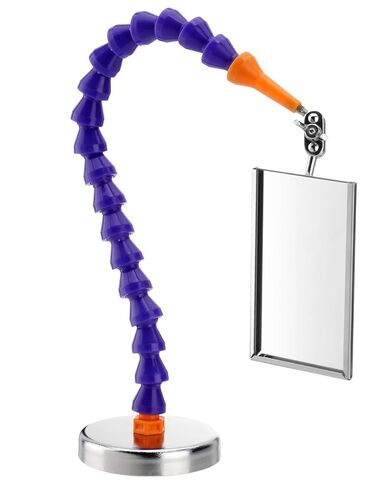 Inspection Mirrors Welding Mechanic Mirror with Magnetic Base Adjustable Arm Machine Tool for Technicians Auto Mechanics for Use in Confined Spaces in Kuwait