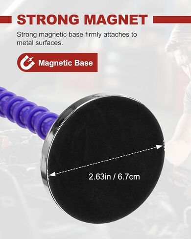 Inspection Mirrors Welding Mechanic Mirror with Magnetic Base Adjustable Arm Machine Tool for Technicians Auto Mechanics for Use in Confined Spaces in Kuwait