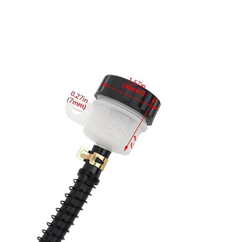 Rear Hydraulic Brake Pump Master Cylinder Compatible with GS500 GSF1200 GSF1250 GSF400 GSF600 GSF650 GSX1100 in Saudi Arabia