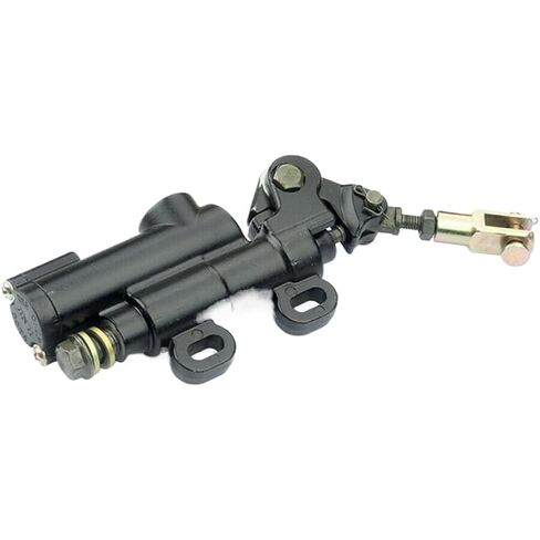 2PCS Universal Motorcycle Rear Hydraulic Brake Master Cylinder Pump Compatible with Automotive Motorcycle Parts for ATV Dirt Bike A51K in Saudi Arabia