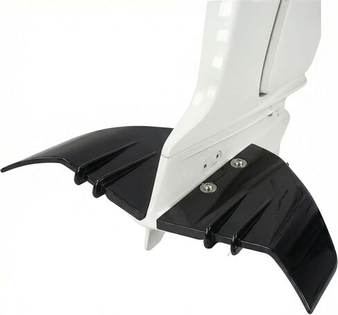 Universal Whale Tail Hydrofoil Stabilizer Fin Kit for Outboard & Stern Drive Motors (5-150 HP) - Enhance Performance & Stability (Classic Black) in Kuwait
