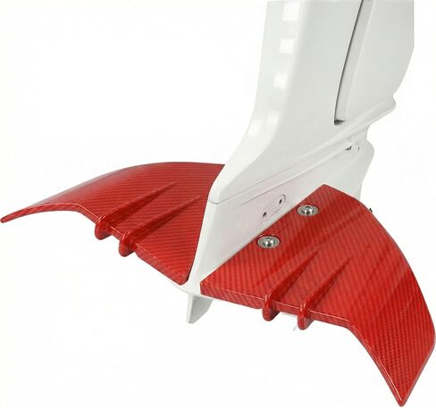 Universal Whale Tail Hydrofoil Stabilizer Fin Kit for Outboard & Stern Drive Motors (5-150 HP) - Enhance Performance & Stability (Classic Black) in Saudi Arabia