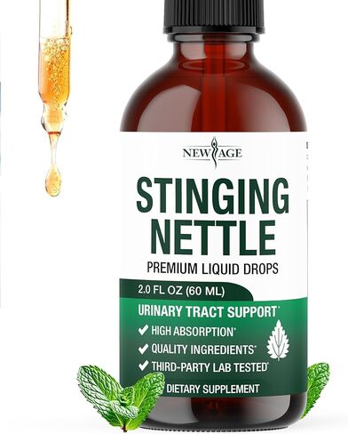 Stinging Nettle Root Drops - Stinging Nettle Extract Tincture for Men & Women - Liquid Urtica Dioica Supplement - 4 fl oz in Saudi Arabia