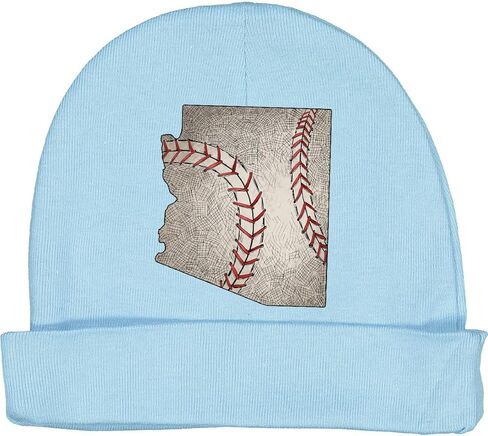 inktastic Arizona Baseball Vintage Illustration Baby Beanie Hat in Saudi Arabia