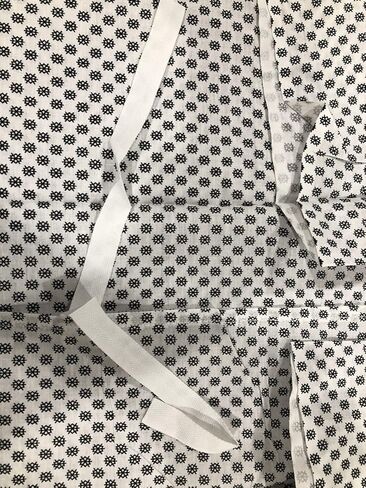 Economy-Grade Medical Patient Gown, Designed for Hospitals, clinics, and Home Care Settings - White (12) in Kuwait