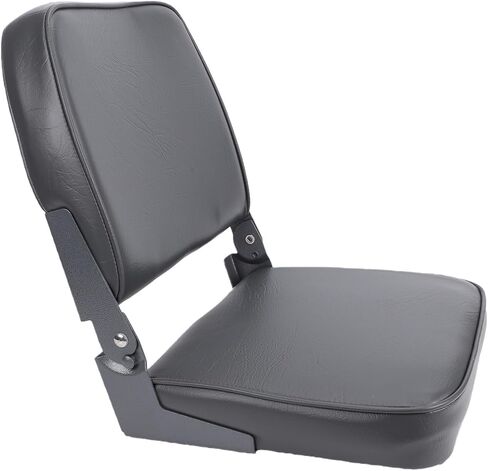 مقعد قارب قابل للطي، كرسي منخفض الظهر مع بطانة إسفنجية سميكة من الدرجة البحرية، تصميم خفيف الوزن قابل للطي لقارب القارب العائم، مفصلات من سبائك الألومنيوم in Kuwait