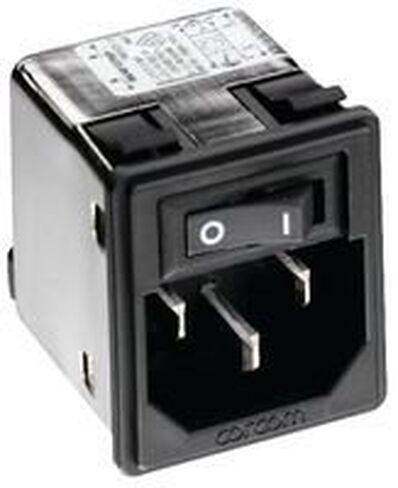 TE CONNECTIVITY/CORCOM 15CUFS1 وحدة إدخال الطاقة، ذكر، 15 أمبير in Kuwait