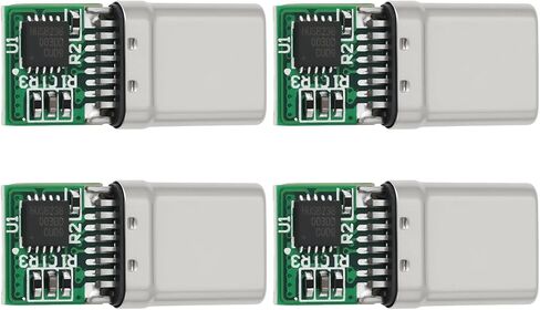 eMagTech 4 قطع USB من النوع C PD وحدة الزناد 5 فولت HUSB238 رقاقة متوافقة مع بنك الطاقة A-rduino DIY الإلكترونيات in Saudi Arabia