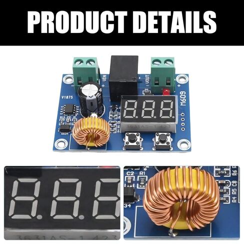 MDEOOSKY 5Pcs 12V-36V DC Voltage Protection Module, XH-M609 Digital Low Voltage Protector, Disconnect Switch Protection Module in Saudi Arabia