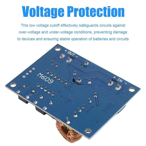 MDEOOSKY 5Pcs 12V-36V DC Voltage Protection Module, XH-M609 Digital Low Voltage Protector, Disconnect Switch Protection Module in Saudi Arabia