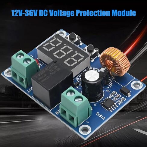 MDEOOSKY 5Pcs 12V-36V DC Voltage Protection Module, XH-M609 Digital Low Voltage Protector, Disconnect Switch Protection Module in Saudi Arabia