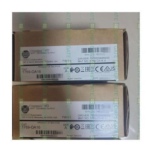 1 PCS NEW 1769-OA16 16 Pt 120/240VAC Output Module New Sealed in Saudi Arabia