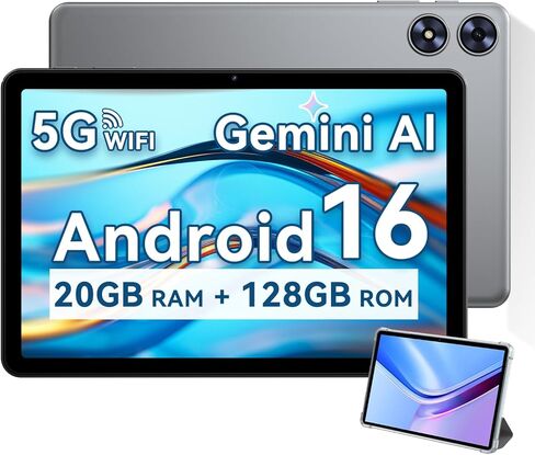 Android Tablet 10 بوصة ، 2025 Android 15 Tablet للأطفال البالغين ، أوكتا النواة ، وذاكرة الوصول العشوائي 12 جيجا بايت 128 جيجابايت تخزين 1 تيرابايت قابلة للتوسيع ، وكاميرات مزدوجة 8 ميجابكسل 2 ميجابكسل ، وشاشة مقسمة ، و 6000 مللي أمبير في كل مكان مكبرات ص in Kuwait