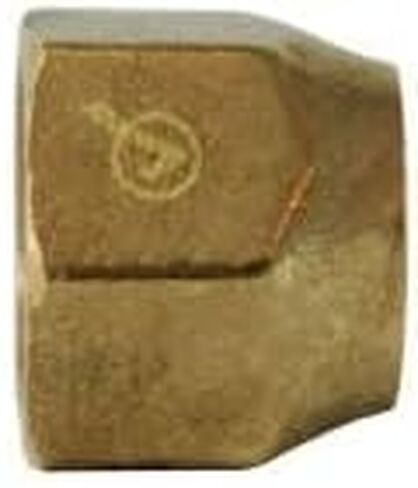 AMC® 704018-08 صامولة قصيرة مزورة، 1/2 بوصة أنثى SAE متوهجة، نحاس in Saudi Arabia