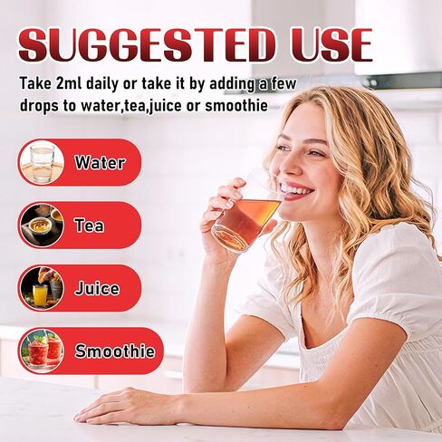Cayenne Hawthorn Beet Turmeric Vitamin K2 + D3 Liquid Drops, 2 FL.OZ (60ml) Each, 2 Pack in Kuwait