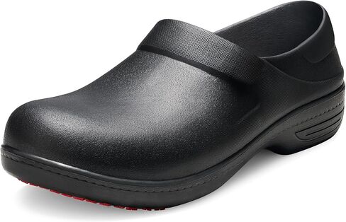 NINGO Non Slip Work Shoes for Women, Waterproof Nurse Shoes, Easy to Clean, Comfortable Lightweight Slip on Clogs for Women, Non Slip Chef Shoes for Food Service, Healthcare, Gardening in Kuwait
