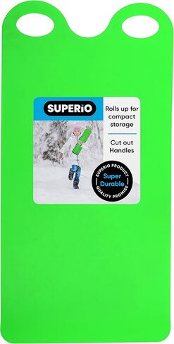 Superio Snow Slider Mat, Flexible Snow Sled Flying Carpet, Roll up Sleds for Kids 36" / Adults 54" Lightweight Plastic Snowboard Sled, 1 Pack in Saudi Arabia