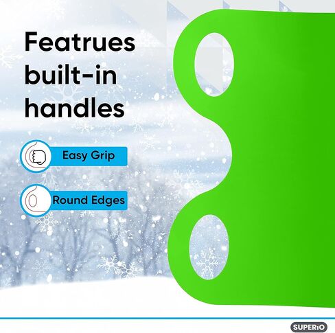 Superio Snow Slider Mat, Flexible Snow Sled Flying Carpet, Roll up Sleds for Kids 36" / Adults 54" Lightweight Plastic Snowboard Sled, 1 Pack in Saudi Arabia