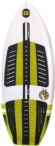 O'Brien Haze V4 Wakesurf Board – 52" or 57" | Surf-Style, Compression Molded, Rounded Square Tail, Split EVA Pad, FCS Fin Compatible in Saudi Arabia