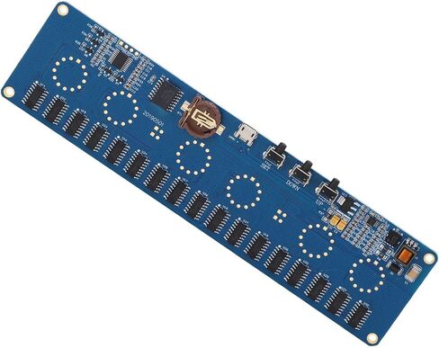 Qiilu Nixie Tube Clock Control Board for DIY - Precision Machined Glowing Tube Clock Driver with 7 Color Display and Multi Function Capabilities in Saudi Arabia