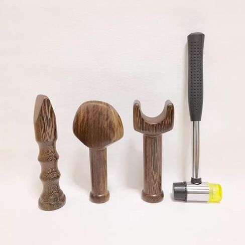 Hammer Spine Set,Chiropractic Adjustment Chisel,Chiropractic Hammer,Chiropractic Adjustment Hammer,3-Piece Set,Wooden Structure,Polished Smooth,for People Who are Tired and Sleep Deprived in Kuwait