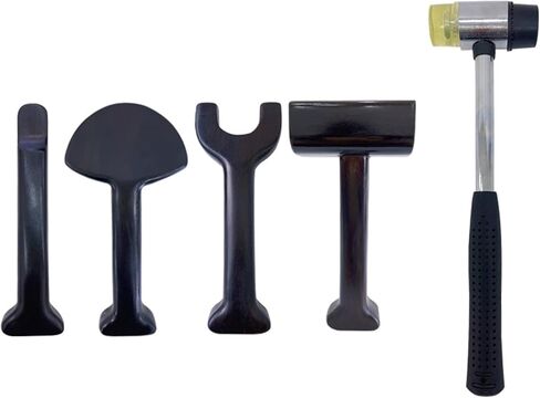 Chiropractic Adjustment Chisel,Chiropractic Hammer,Hammer Spine Set,Chiropractic Adjustment Hammer,4-Piece Set with Hammer,Smooth Wooden Structure,for People with Physical Fatigue and Poor Sleep in Kuwait