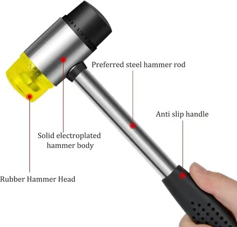 Chiropractic Adjustment Chisel,Chiropractic Hammer,Hammer Spine Set,Chiropractic Adjustment Hammer,4-Piece Set with Hammer,Smooth Wooden Structure,for People with Physical Fatigue and Poor Sleep in Kuwait