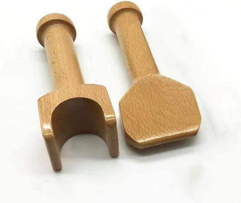 Chiropractic Adjustment Chisel,Chiropractic Hammer,Hammer Spine Set,5-Piece Set,Smooth Wooden Structure,Manually Polished,for People with Physical Fatigue and Sleep Deprivation in Kuwait