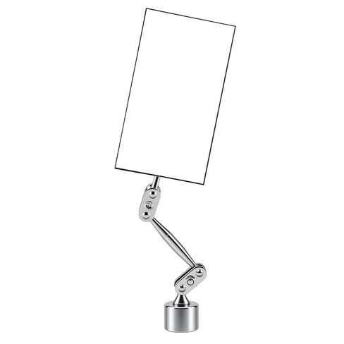 HARDK Inspection Mirror with Magnetic Base - 3.5 Inch x 2 Inch - Swivel Angle Ball Joint Antenna Inspection Mirror for Equipment Inspection Tools, Mechanical Welding, Coffee Machine Maintenance in Kuwait