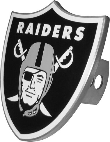 Siskiyou Sports NFL Las Vegas Raiders Trailer Hitch with Hitch Lock, Team Colors, One Size in Saudi Arabia