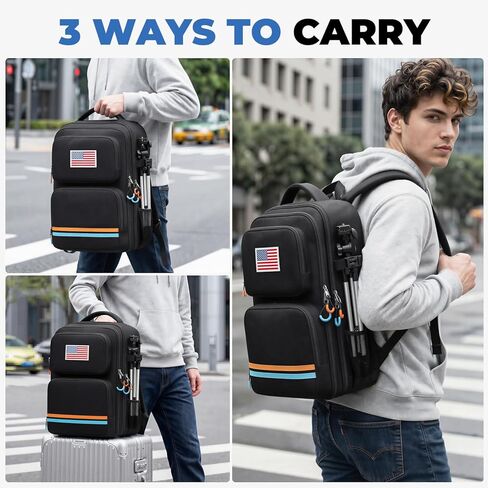 حقيبة سفر لخلاط الصوت لـ Yamaha MG10XU، RODECaster Pro II، RODECaster Pro، RC Duo، TC-Helicon GoXLR، حقيبة ظهر Podcast DJ Mixer مع جيوب متعددة للميكروفونات والكابلات ومعدات البث الصوتي in Kuwait