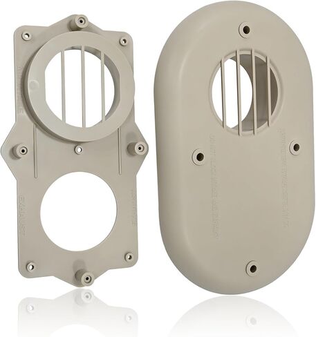 SP20286 3-Inch Vent Termination Kit - Fits for Rheem Beige HVAC Replacement Part Water Heate 3" PVC/ABS Piping in Saudi Arabia
