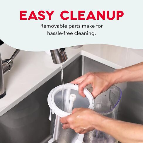Dash Slushy & Frozen Drink Maker - Make Slushies, Frozen Margaritas, Frosé & More - Easy-to-Clean Device & Drip-Free Dispensing - One-Touch Operation - 32 Oz in Saudi Arabia