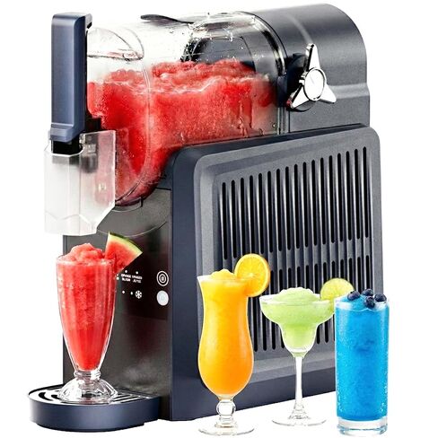 ماكينة سلاشي من VNN - ماكينة سلاشي بسعة 92 أونصة للمنزل لا تحتاج إلى ثلج، ماكينة مشروبات مجمدة وسلاشي، 5 برامج معدة مسبقًا، تنظيف تلقائي، مناسبة للمارجريتا والعصائر والميلك شيك باللون الأزرق in Kuwait