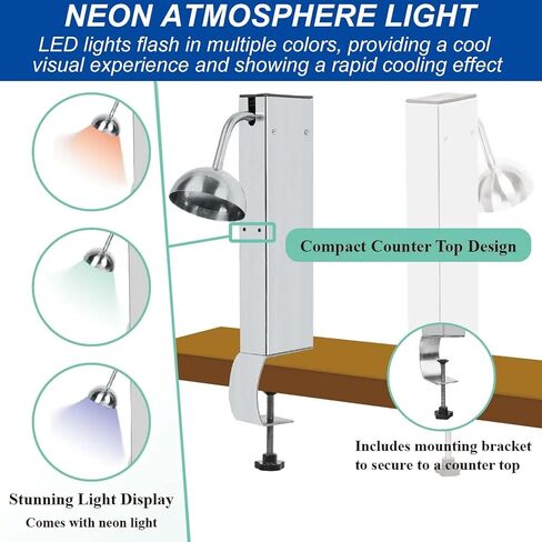 Stainless Steel Ice Cup Machine, 6s Rapid Cooling Glass Froster Cooler, Freezer for Cups and Glasses in Kuwait