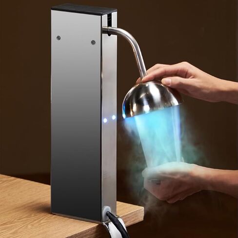 Instant Glass Froster Chiller,CO2 Beer Glass Froster - 6s Rapid Cooling to -45℃, Stainless Steel Chiller for Juice, Wine, Cocktails, and Champagne in Kuwait