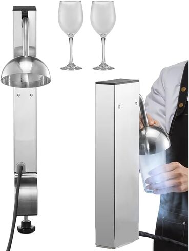 CO2 Beer Glass Froster Chiller,6s Quick Cooling -45℃,Stainless Steel Juice Glass Freezer Cooler,Instant Glass Froster Chiller,for Wine, Cocktail, Champagne in Kuwait