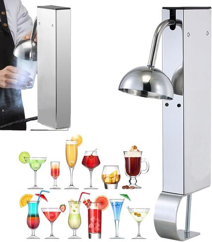 Glass Froster,Professional CO2 Glass Froster - Instant 6-Second Chilling for Wine, Cocktails, Champagne & Mixed Drinks - for Bars & Restaurants in Kuwait