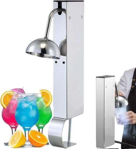 Commercial CO2 Ice Cup Machine,Commercial Glass Frosters,Instant Glass Froster,Stainless Steel,6 s/Cup Upright Wine Glass Chiller,for Bar, Restaurant in Kuwait