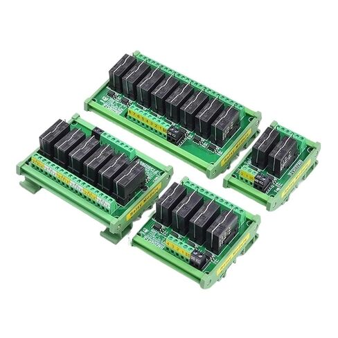 2-24CH 16A Pluggable Optocoupler Isolation Relay Module Supply Voltage: 12V/24V Trigger 1.8V(14CH) in Saudi Arabia