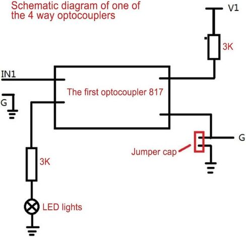 Optocoupler Isolation Converter Board 8 Channel - 3.6-30V Photoelectric Isolated Module for PLC and Motor Drive, High/Low Level Output Selectable in Saudi Arabia