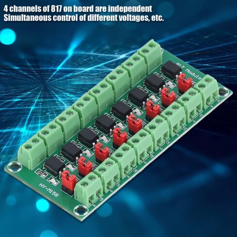 Optocoupler Isolation Converter Board 8 Channel - 3.6-30V Photoelectric Isolated Module for PLC and Motor Drive, High/Low Level Output Selectable in Saudi Arabia