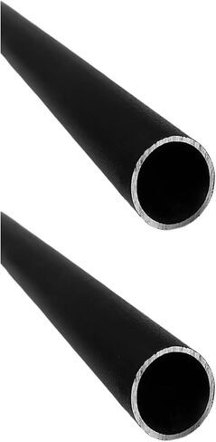 Black Aluminum Round Tubing OD 20mm ID 16mm WT 2mm 500mm Long 2 Pack, Black Color Aluminum Round Tube OD x ID x WT x L 0.79 x 0.63 x 0.08 x 19.69" inch (Appr) 2Pcs in Saudi Arabia