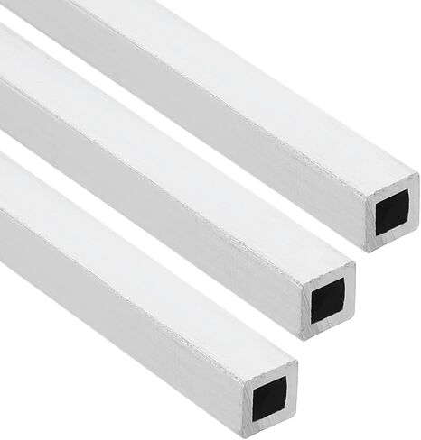 MECCANIXITY Aluminum Square Tubing, (35x35x1.5x254mm) 6063 Aluminum Square Tube Seamless Structural Metal Profile Hardware for Construction DIY Home Decor Furniture 1pcs in Saudi Arabia