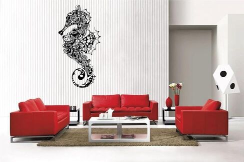 Newclew Lighthouse Bird sea Stickers Removable Vinyl Wall Quote Decal Home Décor Large in Saudi Arabia