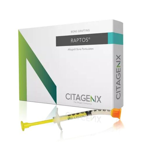 CAN02S-10 Allograft Particles Raptos 1cc Cancellous .20-.85mm Syringe in Kuwait
