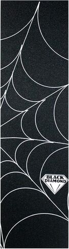 Black Diamond Grip Sheet 9" x 33" Spider Web Skateboard Griptape in Kuwait